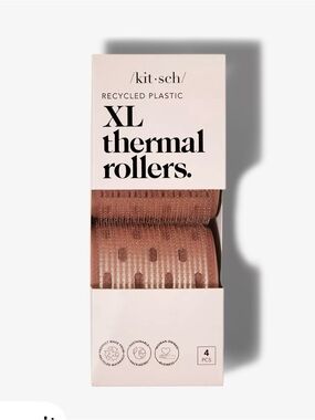 Kitsch XL Thermal Rollers - Rose Gold
